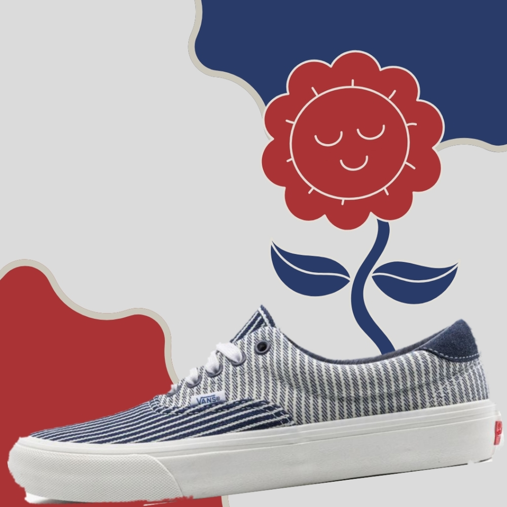 Vans Era 59 Mount Vernon Mills VLT LX Hickory Cotton Railroad UltraCush Women's